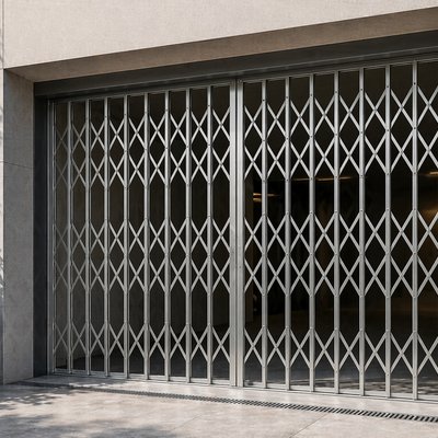 Grille articulée galvanisée 