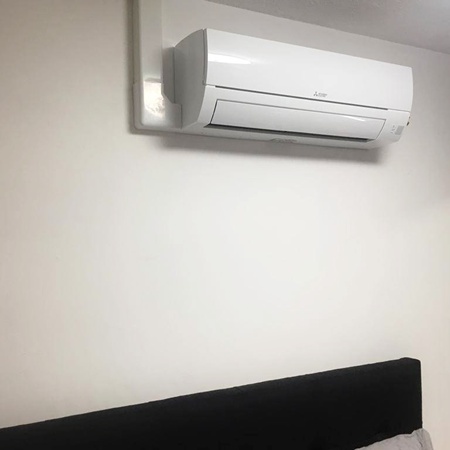 Installation de climatisation