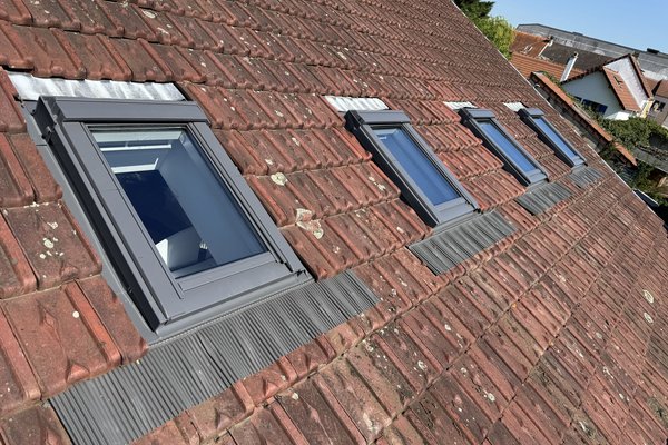 Pose de Velux en accès difficile