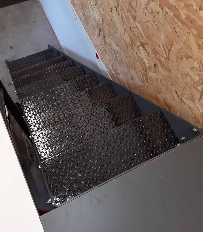 Fabrication et pose d'escalier en métal
