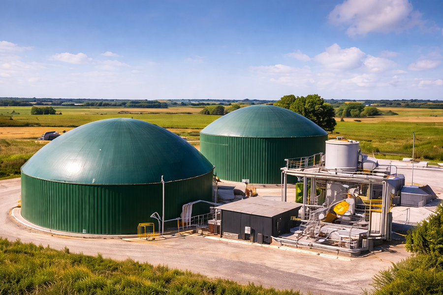 Installation et raccordement de gaz vert