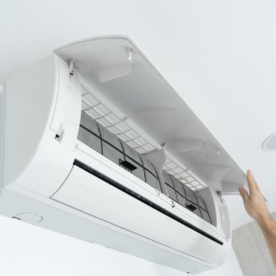 Installation de climatisation gainable