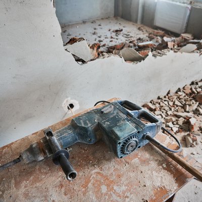 Travaux de démolition