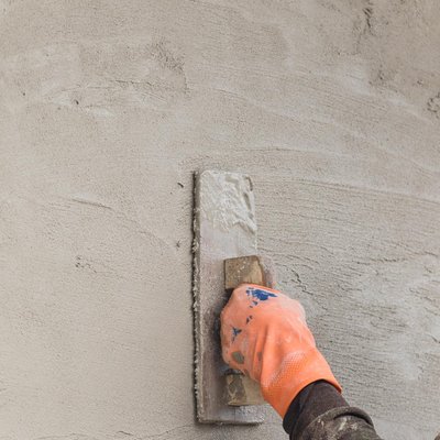 Pose d'enduit 