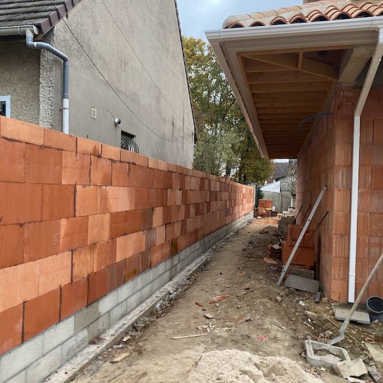 Construction de mur