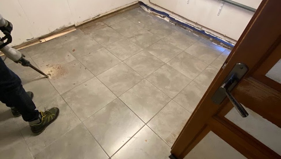 Travaux de démolition