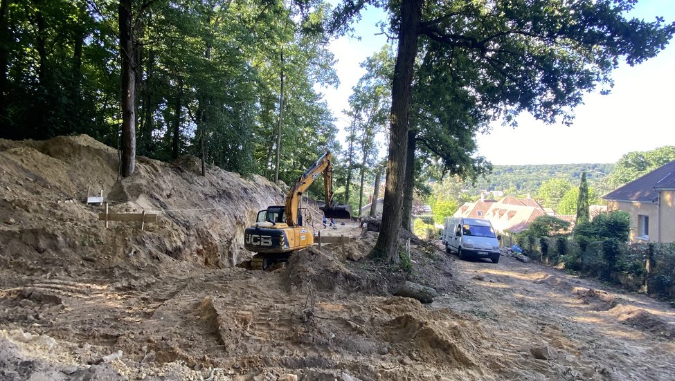 Travaux de terrassement