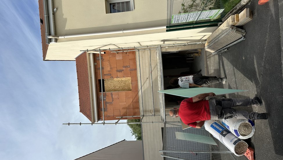 Pendant l'intervention