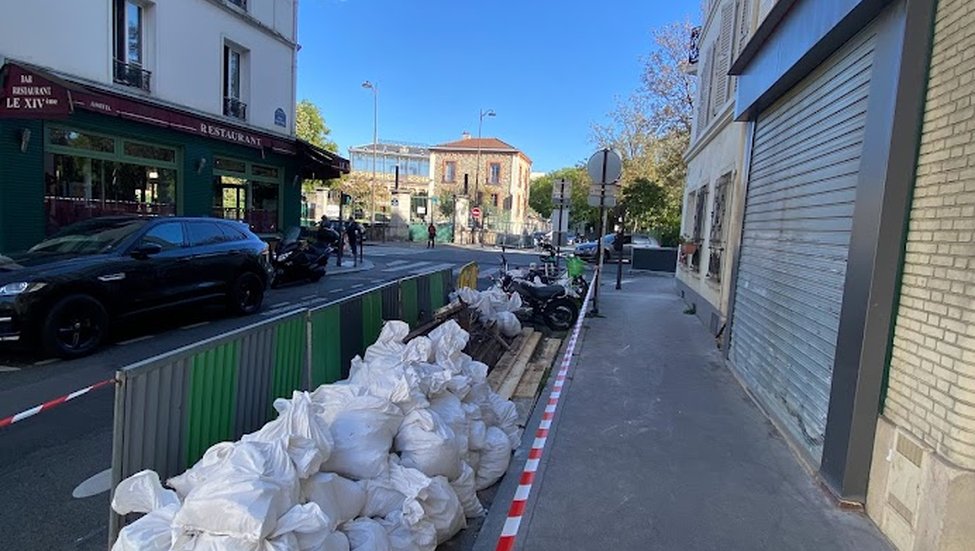 Nettoyage du chantier