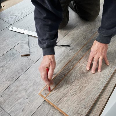 Pose de parquet stratifié