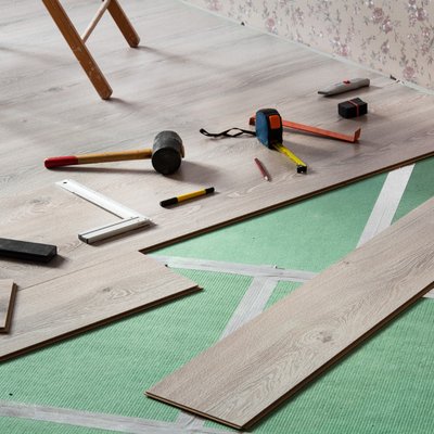 Pose de parquet flottant