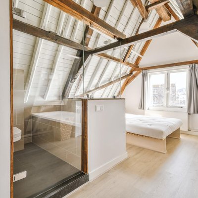 Cloisonnement intérieure de combles à L'Isle-Adam