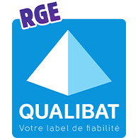 Entreprise certifiée <b>Qualibat RGE</b>