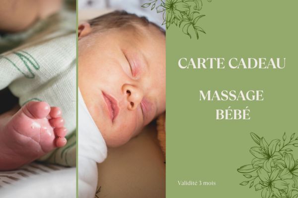 Massage bébé