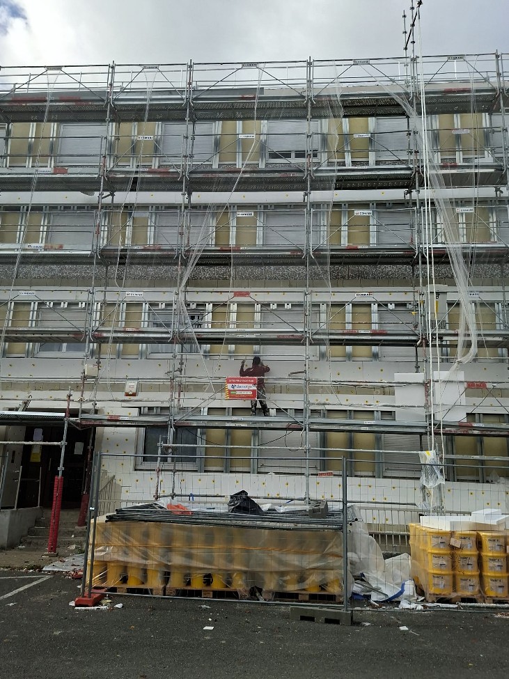 Pendant l'intervention