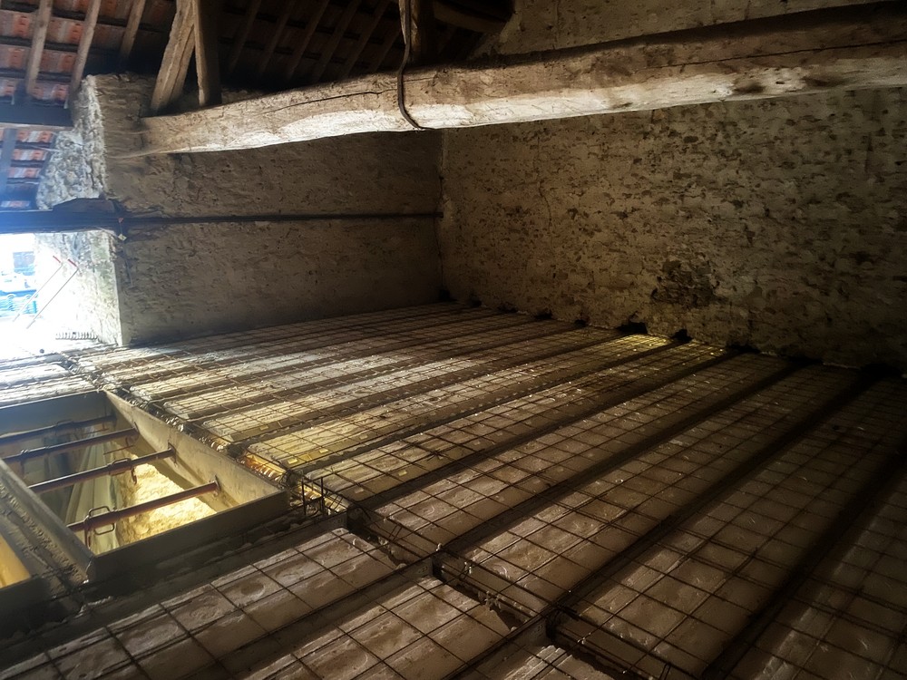 Travaux de dallage