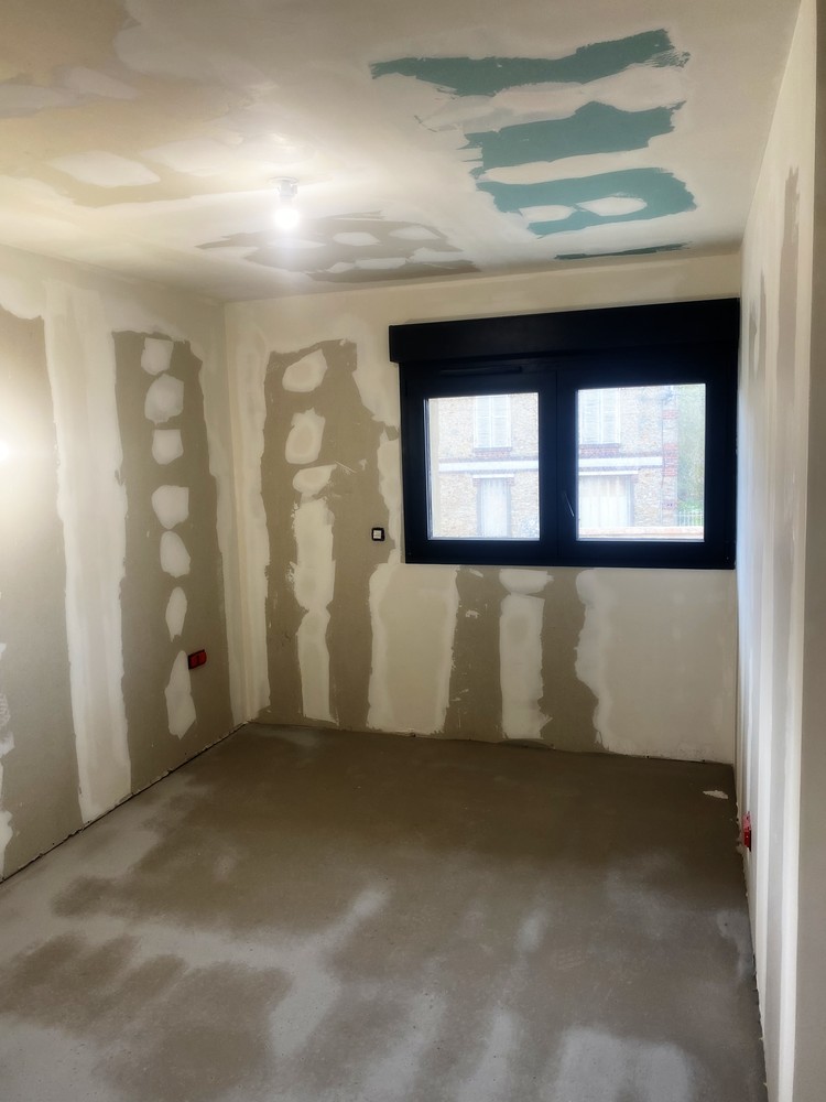 Travaux de plâtrerie