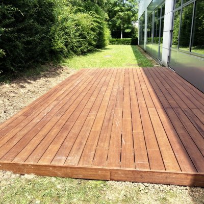 Pose de terrasse
