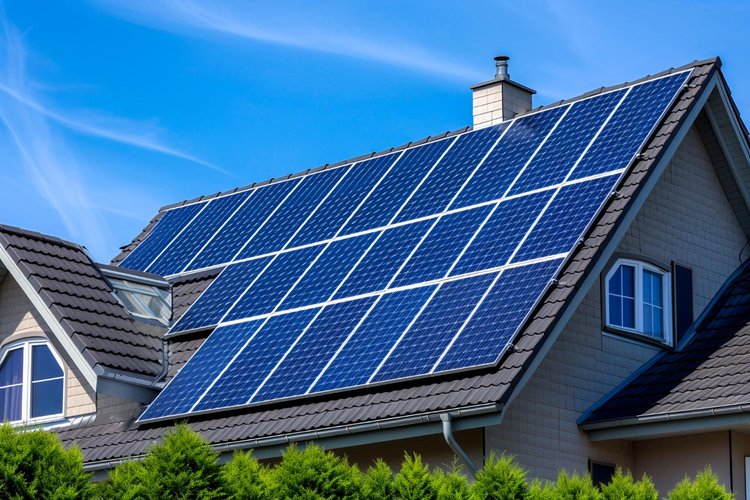 Installation de panneaux photovoltaïques