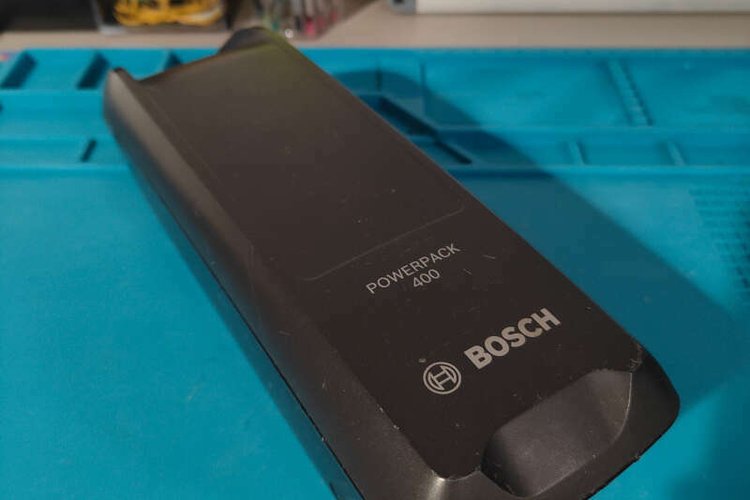 Aperçu réel de la batterie lithium après intervention