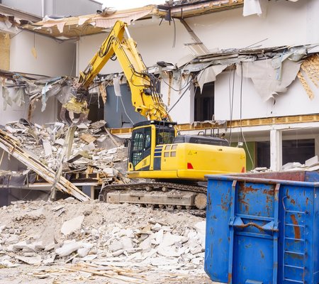 Travaux de démolition à Choisy-le-Roi