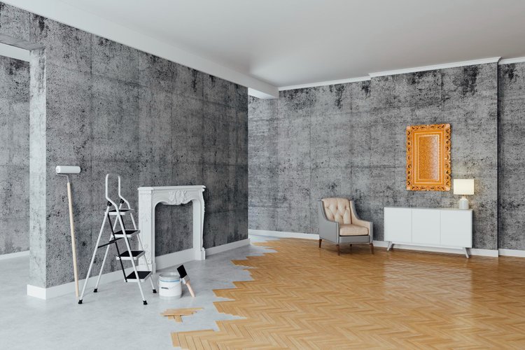 Travaux de rénovation et revêtements de sol