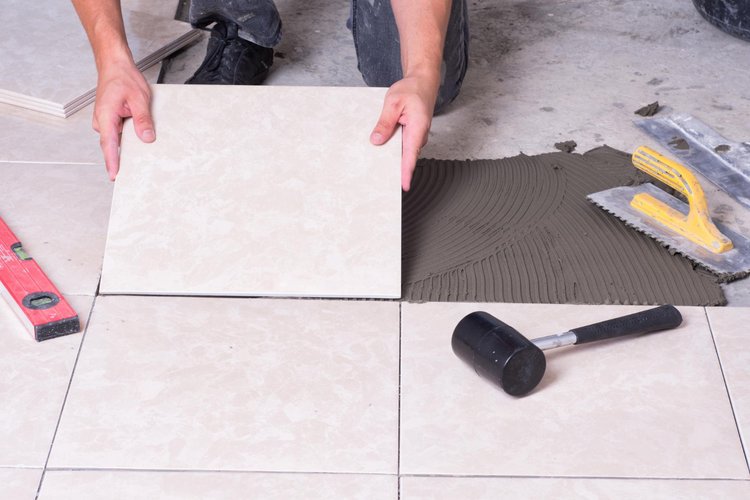Pose de carrelage