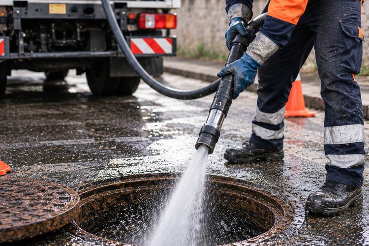 Curage des eaux usées et pluviales