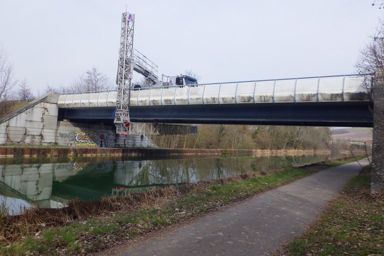 Inspections détaillées des ouvrages d'art dans la Marne