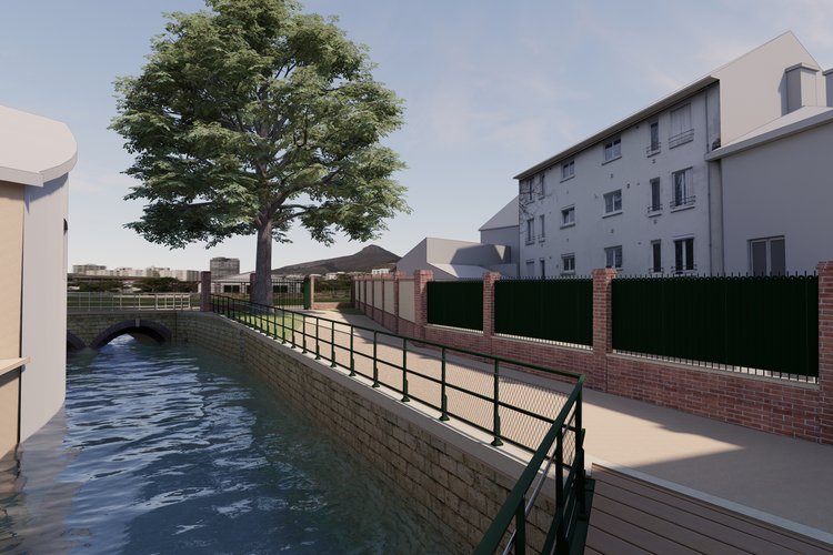 Aménagement Berges du canal de Nervaux