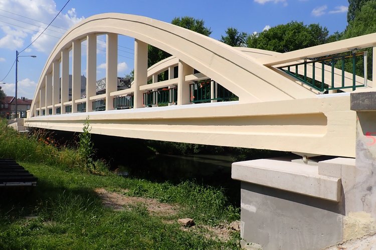 Réfection du pont Bow-String à Vienne-la-Ville