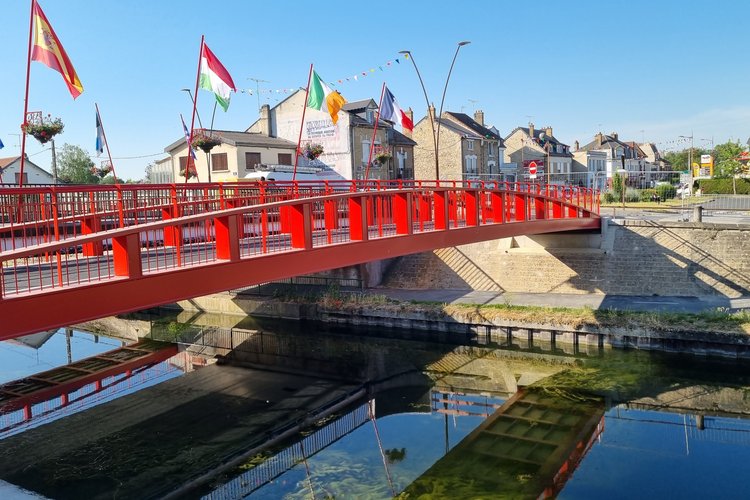 Création de 4 passerelles sur l’Aisne à Rethel