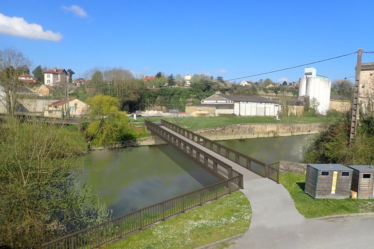 Création de passerelles sur l’Aisne à Vouziers
