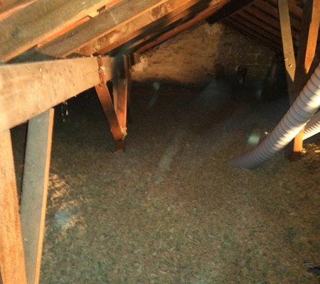 Travaux d'isolation