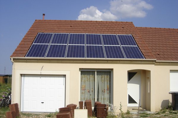Pose de panneaux photovoltaïques
