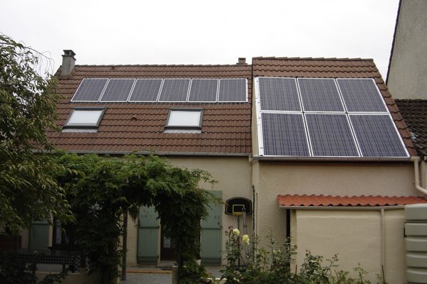 Pose de panneaux photovoltaïques