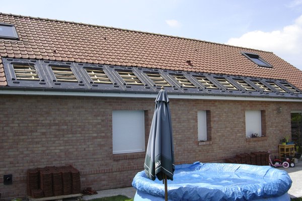 Pose de panneaux photovoltaïques