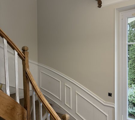 Peinture de cage d’escalier