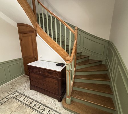 Peinture de cage d’escalier