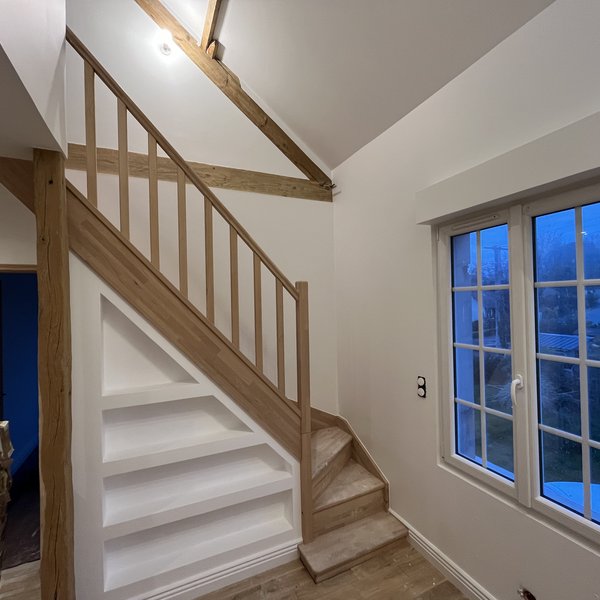 Rénovation cage d'escalier