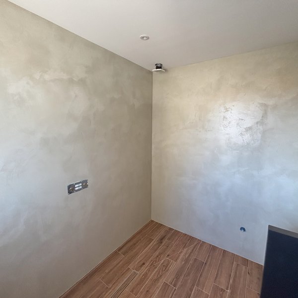 Application de béton ciré