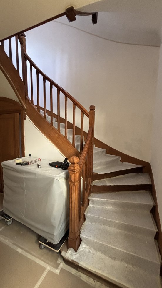 Pendant l'intervention