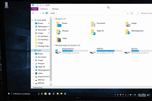 Mise à niveau du stockage