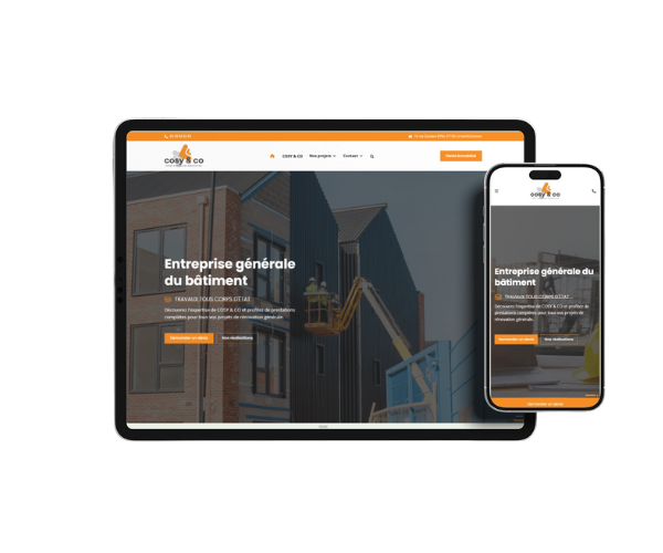 Un <b>site web</b> responsive