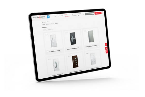 <b>Catalogue</b> de produit en ligne