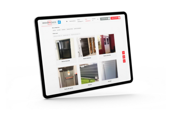 Un <b>portfolio visuel</b> pour les réalisations
