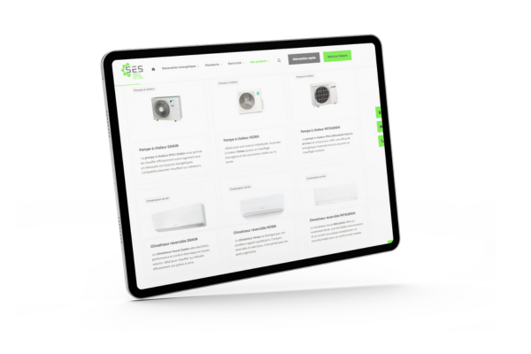 Catalogue de produit en ligne