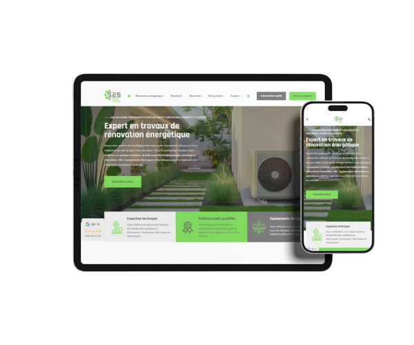 Un site web responsive