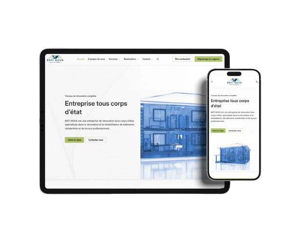 Un site web responsive