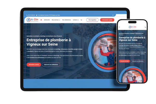 <b>Site web</b> responsive